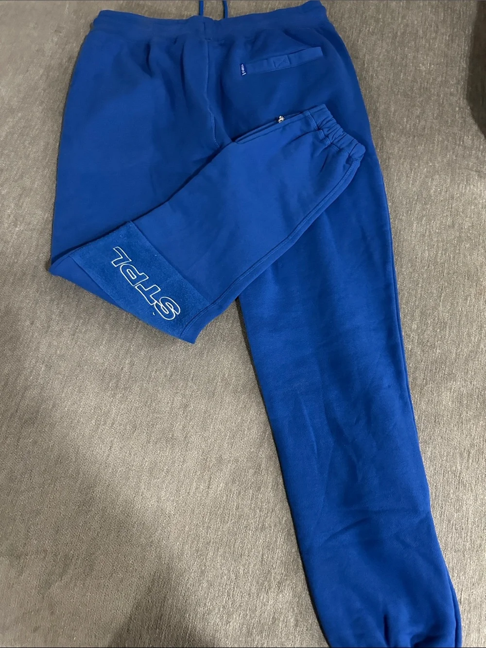 Staple Royal Blue Hooded Sweatshirt & Joggers Set